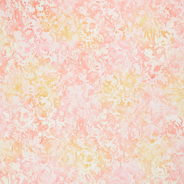 Artisan Batiks - Sweet Blossoms Packed Flowers Sorbet Yardage