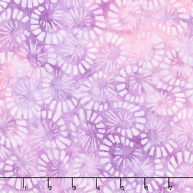Artisan Batiks - Dancing Petals Swirls Petal Yardage