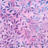 Artisan Batiks - Dancing Petals Sprigs Thistle Yardage