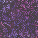 Artisan Batiks - Dancing Petals Petals Aubergine Yardage