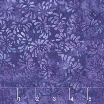 Artisan Batiks - Dancing Petals Petals Purple Yardage