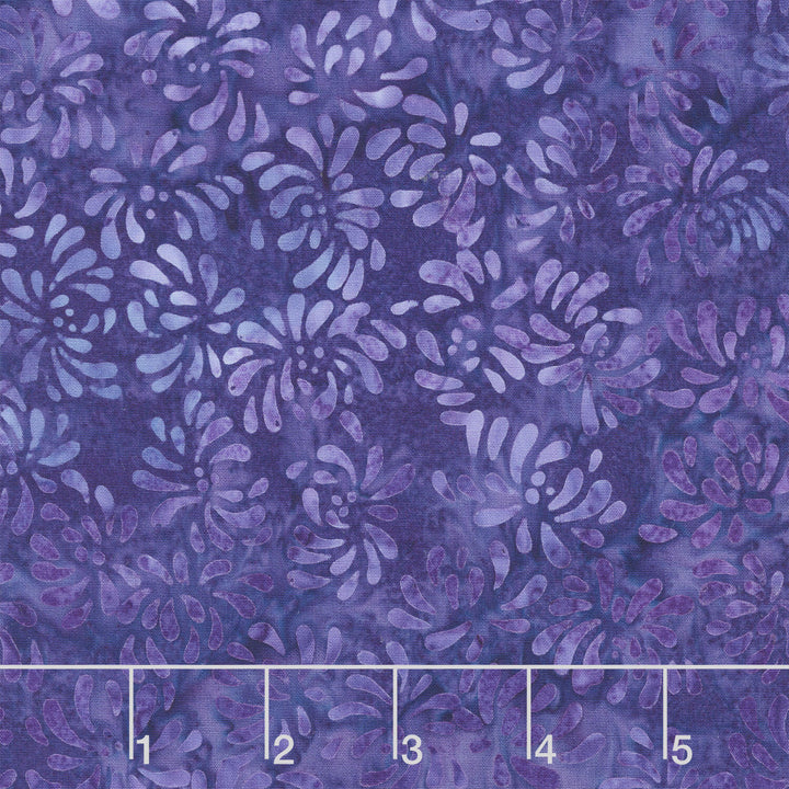 Artisan Batiks - Dancing Petals Petals Purple Yardage