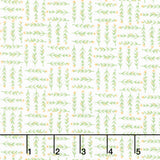 Farm Charm - Corn Stalks White Yardage