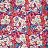Sunflower Sonata - Daisies Pink Yardage