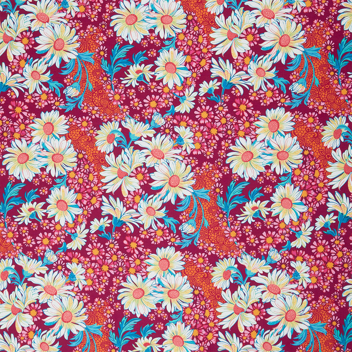 Sunflower Sonata - Daisies Pink Yardage