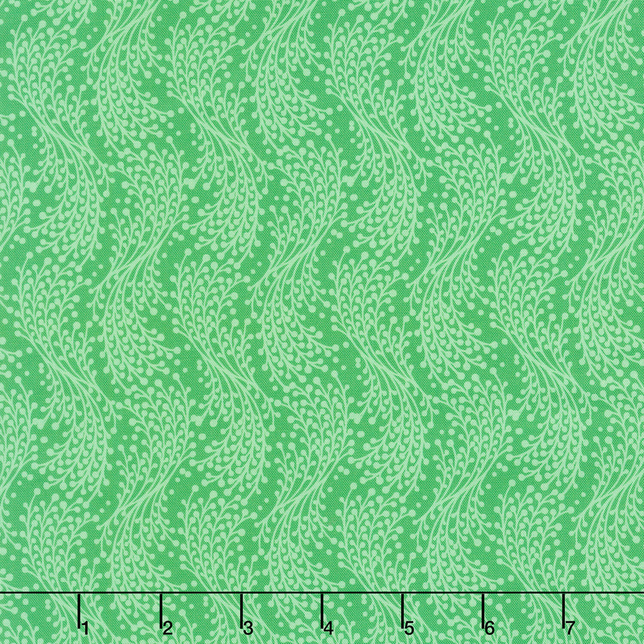 Sunflower Sonata - Vines Green Yardage