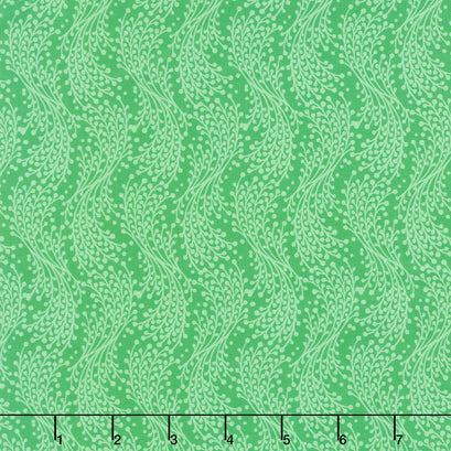Sunflower Sonata - Vines Green Yardage