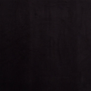 Lush Velveteen Wide - Solid Black Yardage