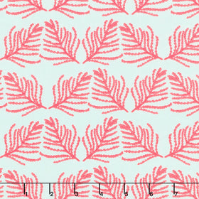 The Coastal Collection - Coral Aqua Yardage