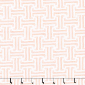 The Coastal Collection - Greek Keys Salmon Yardage