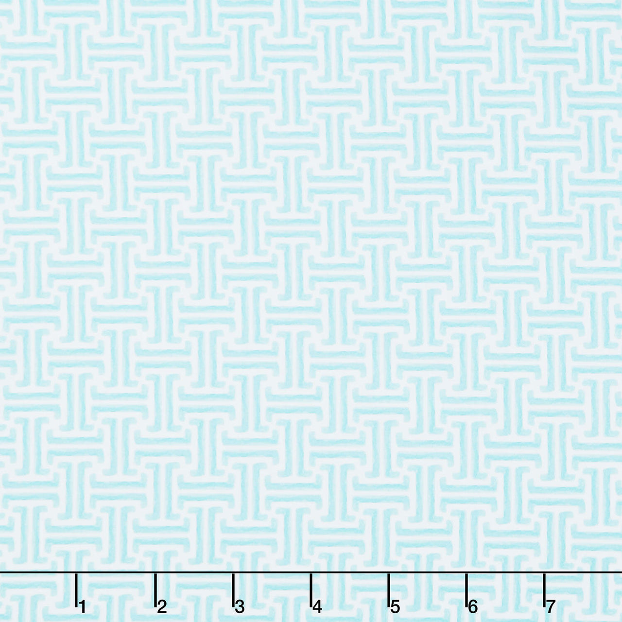 The Coastal Collection - Greek Keys Sea Glass Yardage