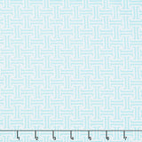 The Coastal Collection - Greek Keys Sea Glass Yardage