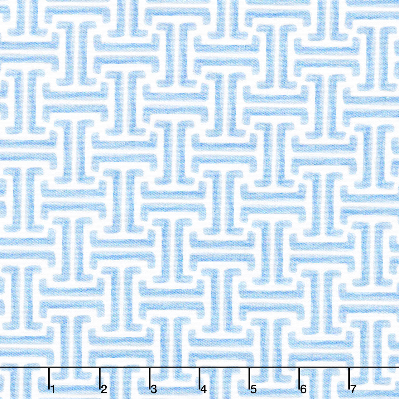 The Coastal Collection - Greek Keys Breeze Yardage