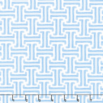 The Coastal Collection - Greek Keys Breeze Yardage