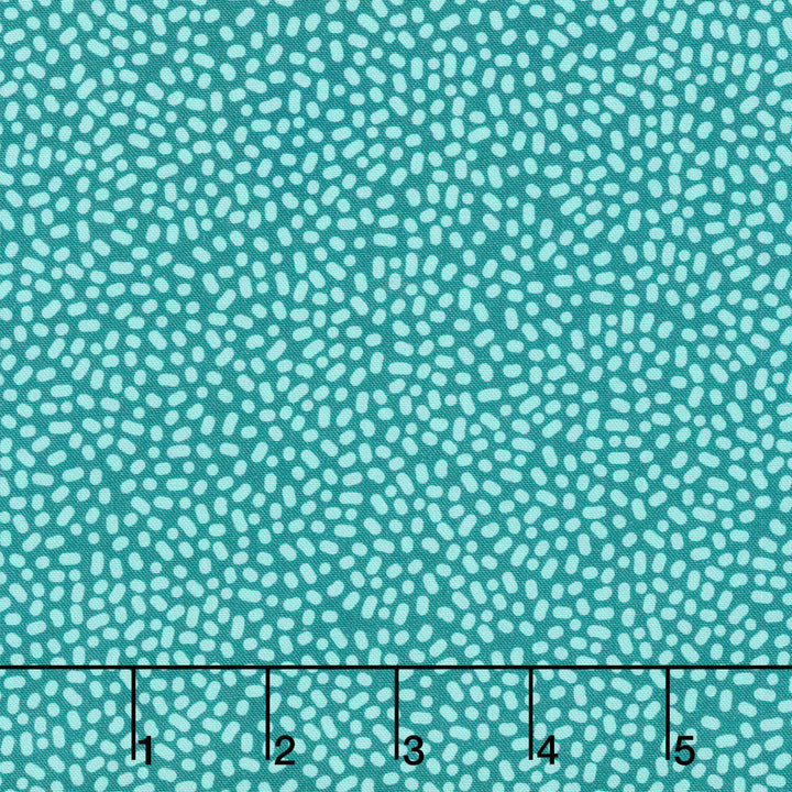 The Coastal Collection - Dot Texture Teal Yardage