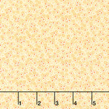 Darlene's Favorites - Small Floral Clusters Yellow Yardage