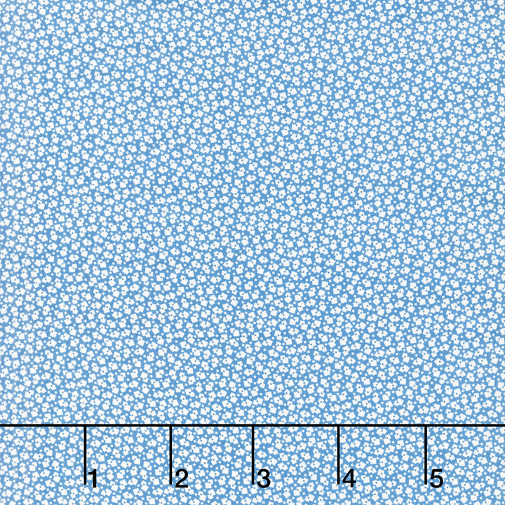 Darlene's Favorites - Geo Dots Blue Yardage