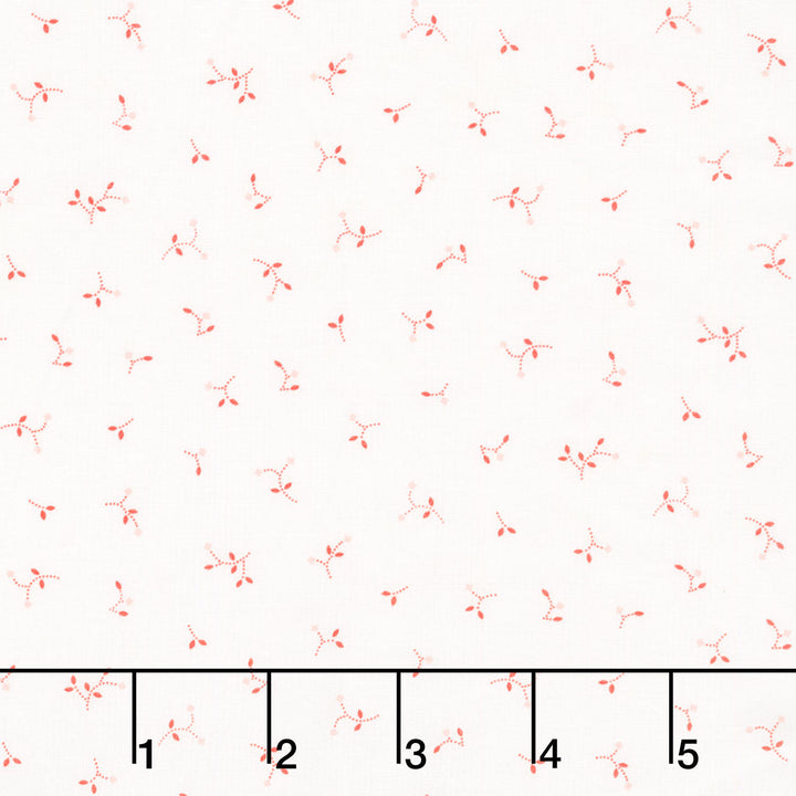 Darlene's Favorites - Vines And Leaves Red Yardage