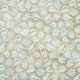 Artisan Batiks - Coastal Shells Silhouette Moss Yardage