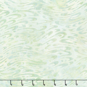 Artisan Batiks - Coastal Shells Water Ripples Sage Yardage