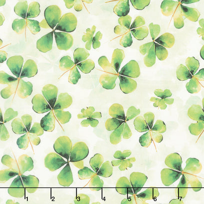 Lucky Clovers - Four Leaf Clovers Leprechaun Yardage
