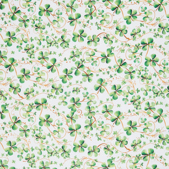 Lucky Clovers - Clover Vines Leprechaun Yardage