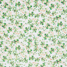 Lucky Clovers - Clover Vines Leprechaun Yardage