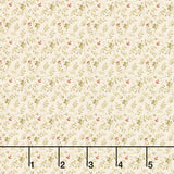 Love Mom - Delicate Branches Natural Yardage