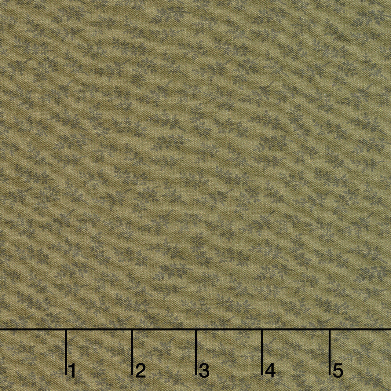 Love Mom - Sprig Toss Olive Yardage