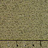 Love Mom - Sprig Toss Olive Yardage