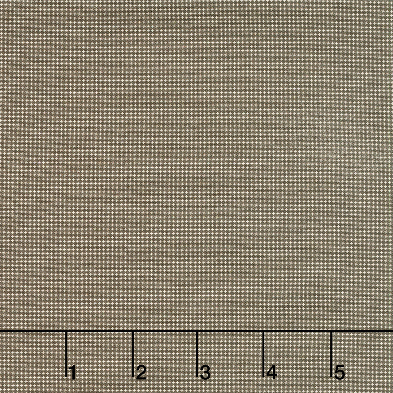 Love Mom - Tiny Plus Symbols Brown Yardage