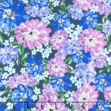 Painterly Petals - Valley Peony Floral Wineberry Yardage