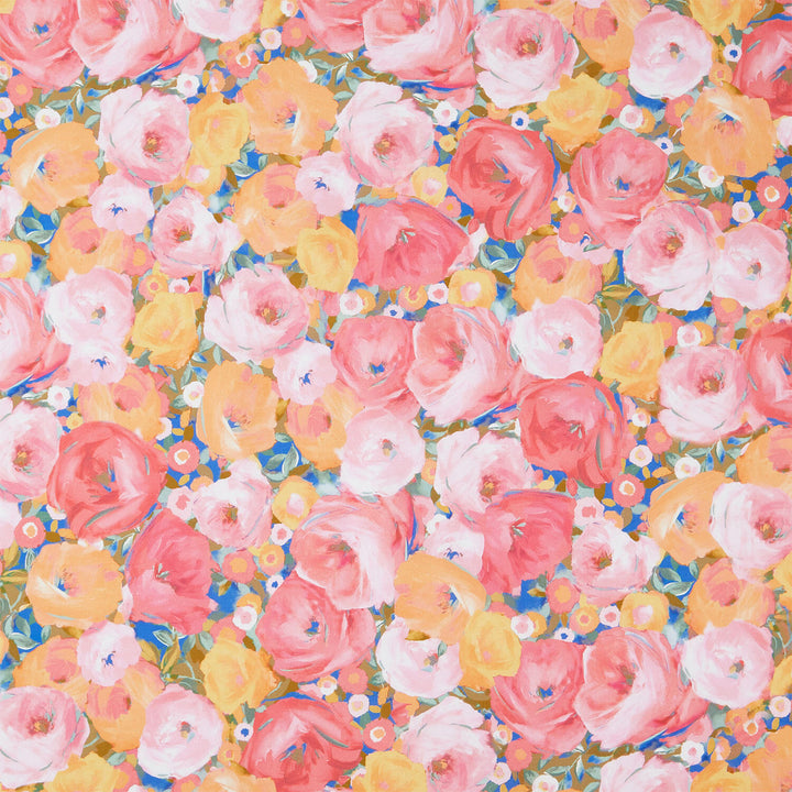Painterly Petals - Valley Bulb Floral Woodrose Yardage