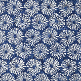 Artisan Batiks - Kasuri Large Flowers Blue Yardage