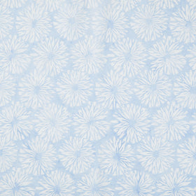 Artisan Batiks - Kasuri Large Flowers Sky Yardage