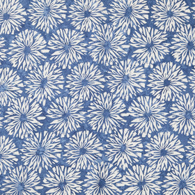 Artisan Batiks - Kasuri Large Flowers Denim Yardage