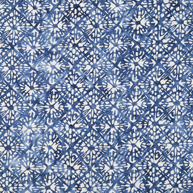 Artisan Batiks - Kasuri Tiles Denim Yardage