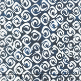 Artisan Batiks - Kasuri Packed Crescents Indigo Yardage