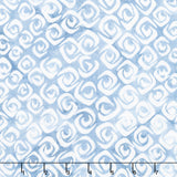 Artisan Batiks - Kasuri Packed Crescents Denim Yardage