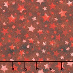Stars and Stripes - Tonal Stars Red Yardage