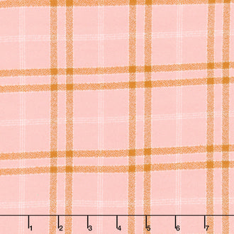 Mammoth Junior Flannel - Peach Yardage