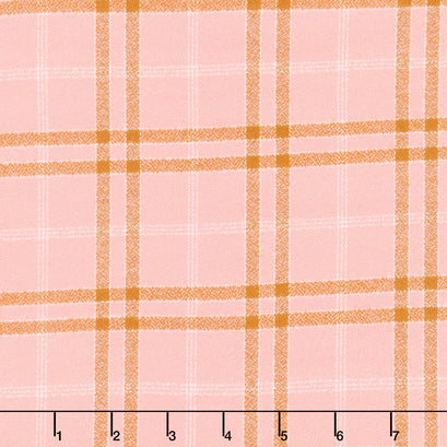 Mammoth Junior Flannel - Peach Yardage