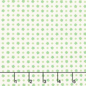 Fabric Market - Small Flower Grid Fresh Dew Yardage