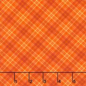 Fabric Market - Diagonal Plaid Sienna Yardage