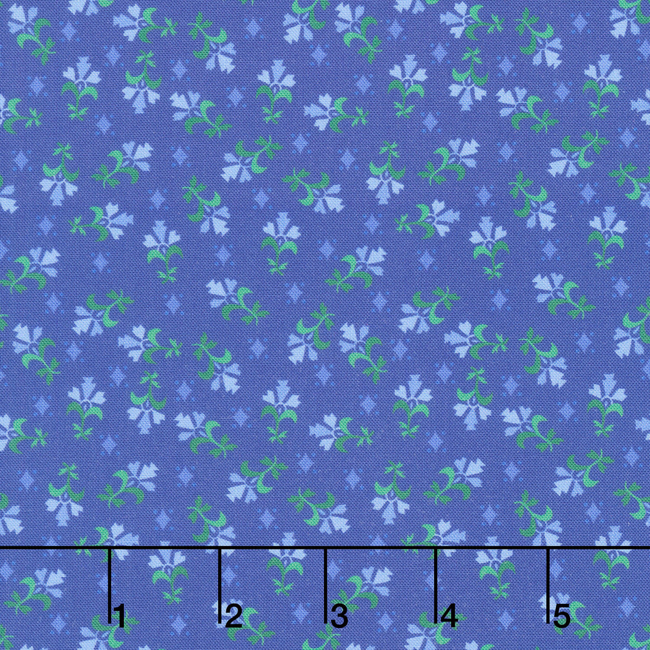Fabric Market - Tossed Foulard Ocean Yardage