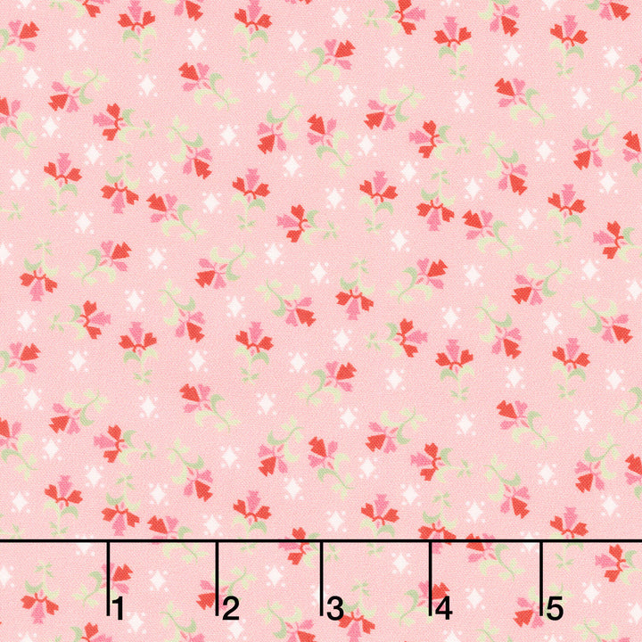 Fabric Market - Tossed Foulard Blush Yardage
