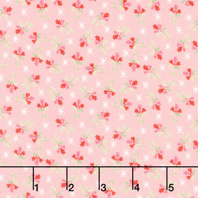 Fabric Market - Tossed Foulard Blush Yardage