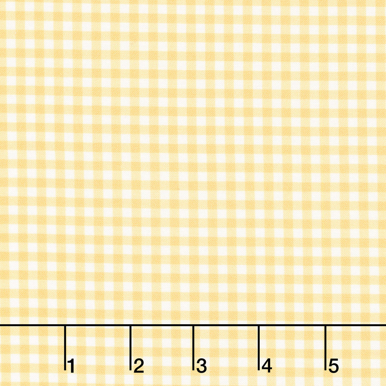 Fabric Market - Gingham Check Sunshine Yardage