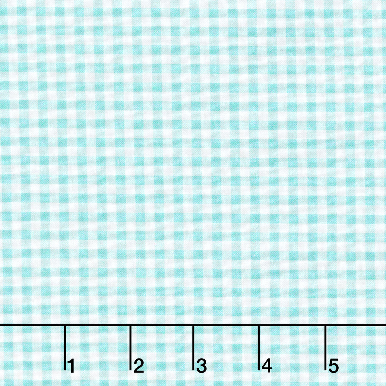 Fabric Market - Gingham Check Sea Mist Yardage