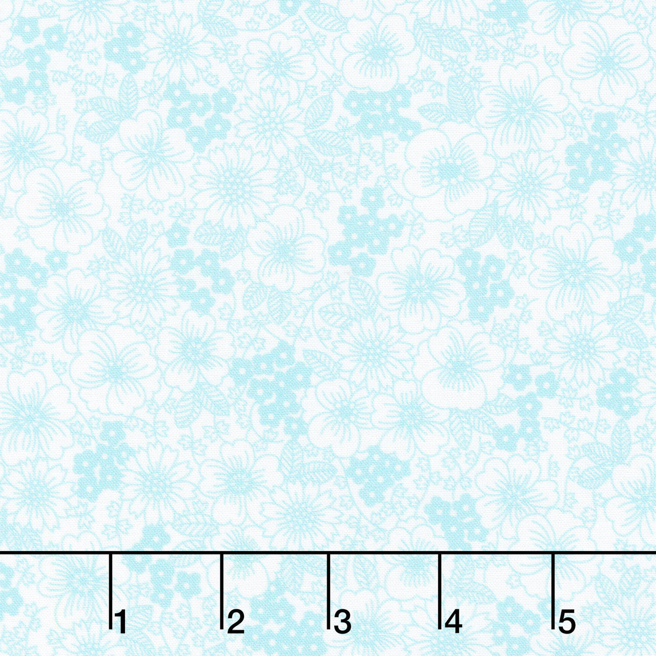 Fabric Market - Packed Florals Waterfall Yardage